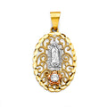 14K Yellow Gold Religious Pendant - PT2810