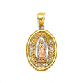 14K Yellow Gold Religious Pendant - PT2811