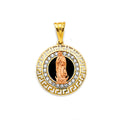 14K Yellow Gold Religious Pendant - PT2814