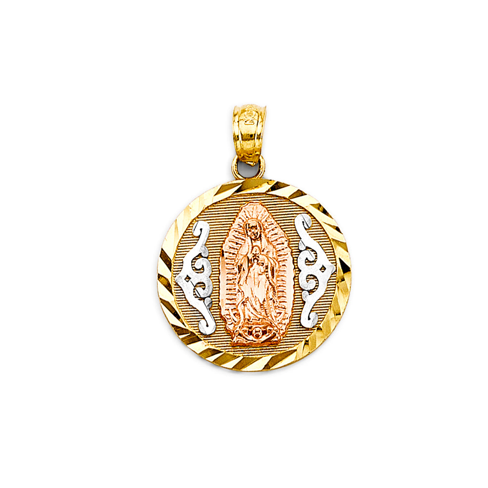14K Yellow Gold Religious Pendant - PT2816