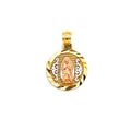 14K Yellow Gold Religious Pendant - PT2817