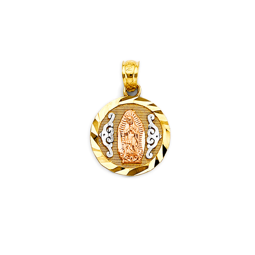 14K Yellow Gold Religious Pendant - PT2817