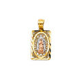 14K Yellow Gold Religious Pendant - PT2819