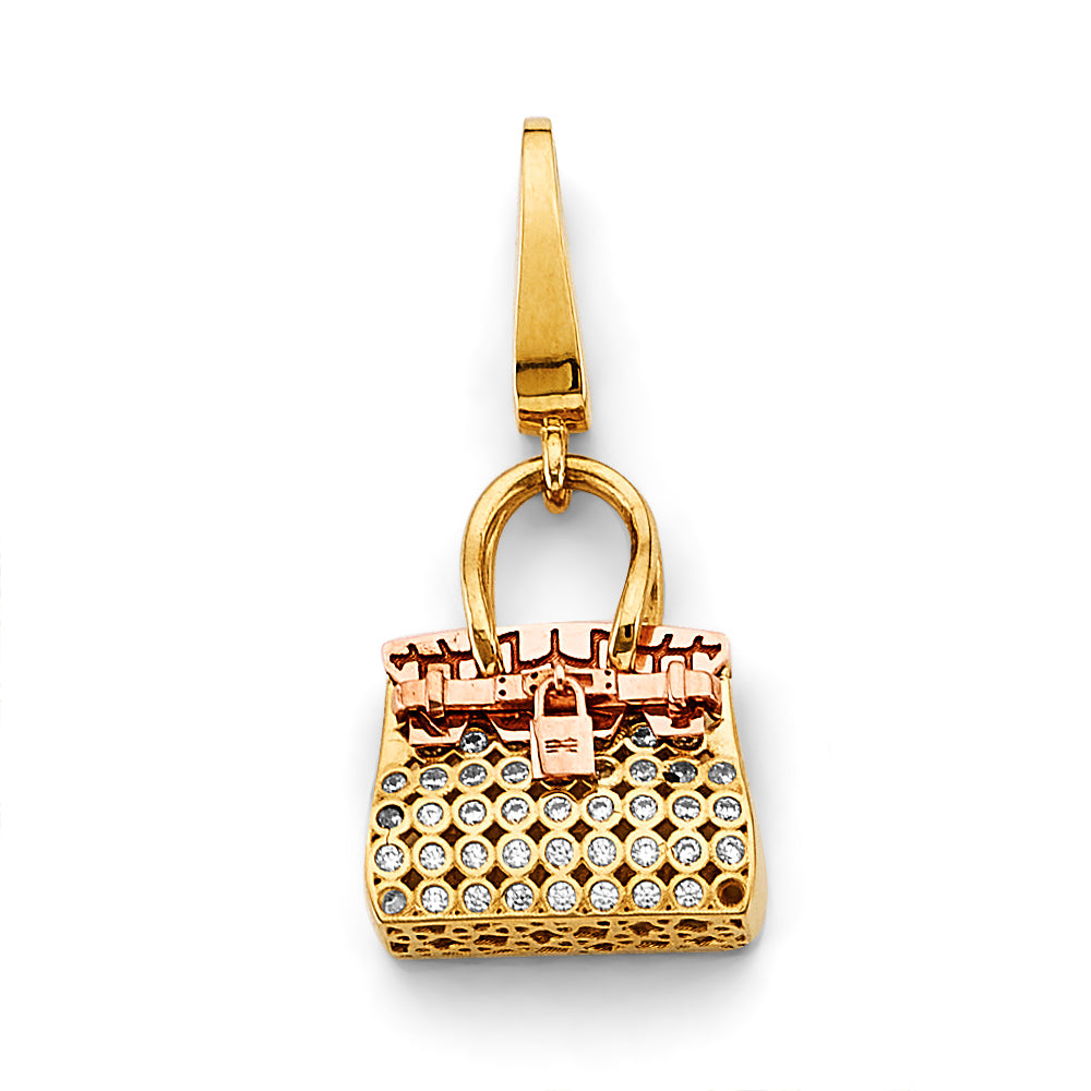 14K Yellow Gold Key, Music & Assorted Pendant - PT2822