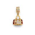 14K Yellow Gold Key, Music & Assorted Pendant - PT2827