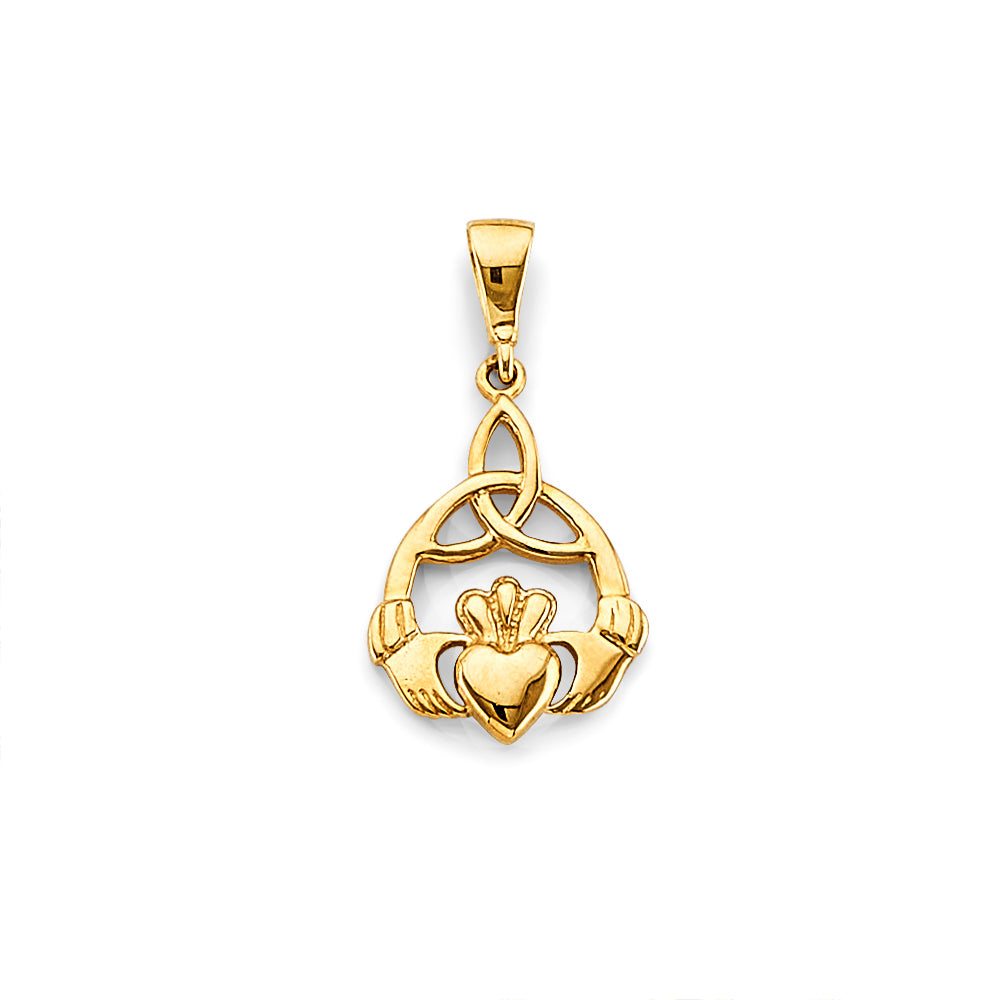 14K Yellow Gold Key, Music & Assorted Pendant - PT2832