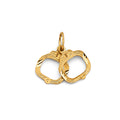 14K Yellow Gold Key, Music & Assorted Pendant - PT2833