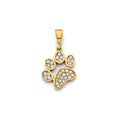 14K Yellow Gold Key, Music & Assorted Pendant - PT2834