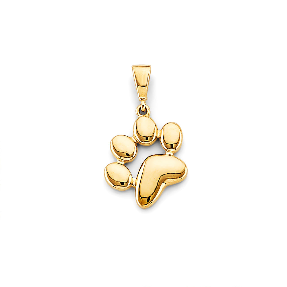 14K Yellow Gold Key, Music & Assorted Pendant - PT2835