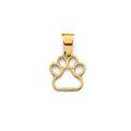 14K Yellow Gold Key, Music & Assorted Pendant - PT2836
