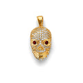 14K Yellow Gold Key, Music & Assorted Pendant - PT2841
