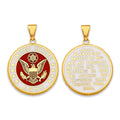 14K Yellow Gold Key, Music & Assorted Pendant - PT2844
