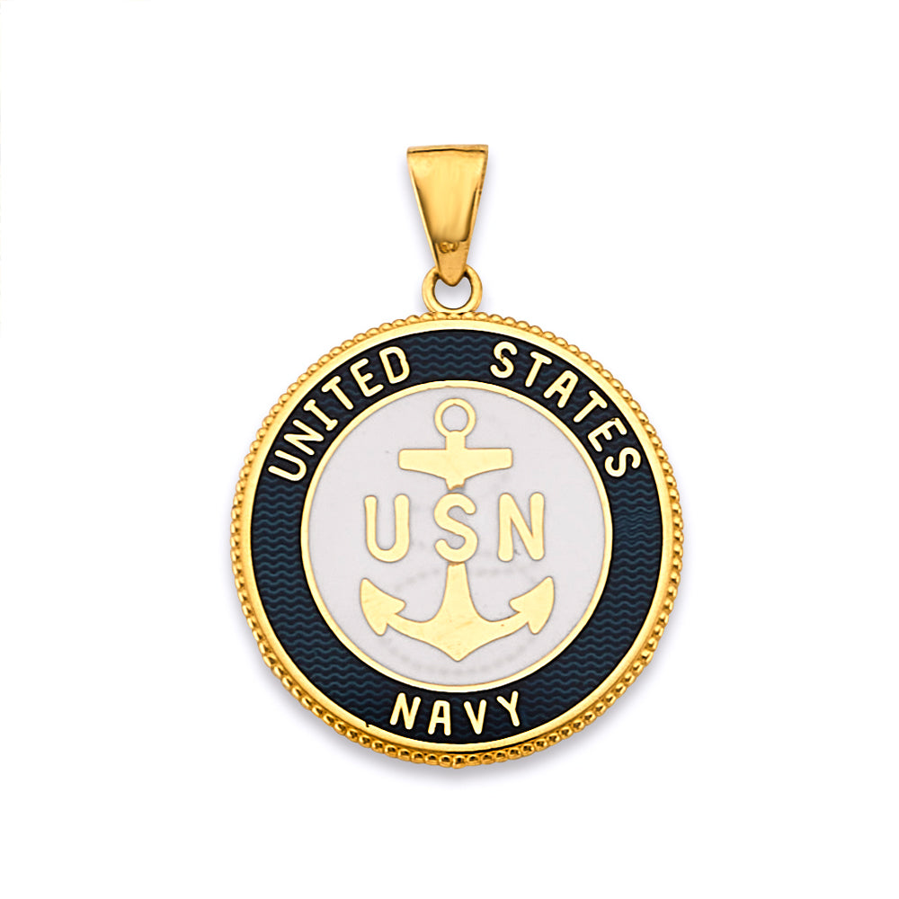 14K Yellow Gold Key, Music & Assorted Pendant - PT2845