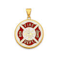 14K Yellow Gold Key, Music & Assorted Pendant - PT2849