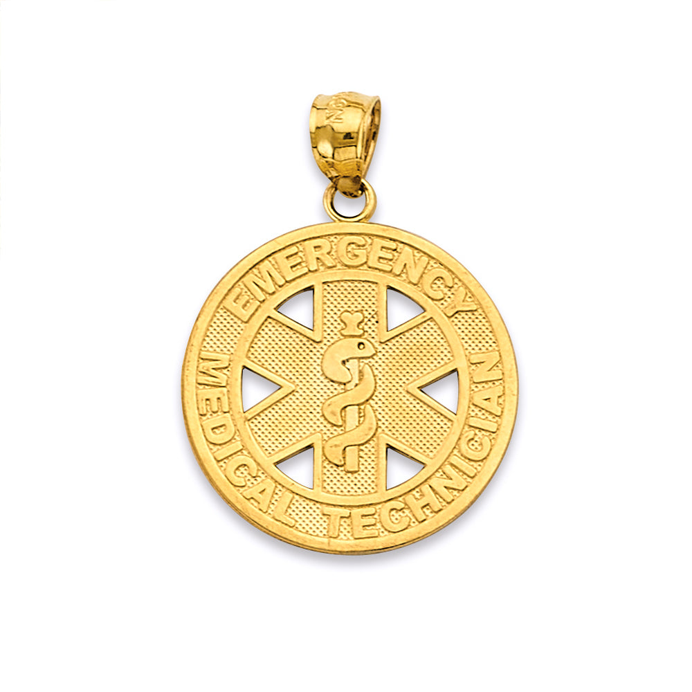 14K Yellow Gold Key, Music & Assorted Pendant - PT2852
