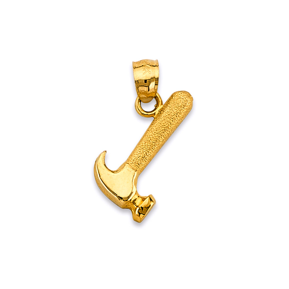 14K Yellow Gold Key, Music & Assorted Pendant - PT2858