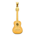 14K Yellow Gold Key, Music & Assorted Pendant - PT2859