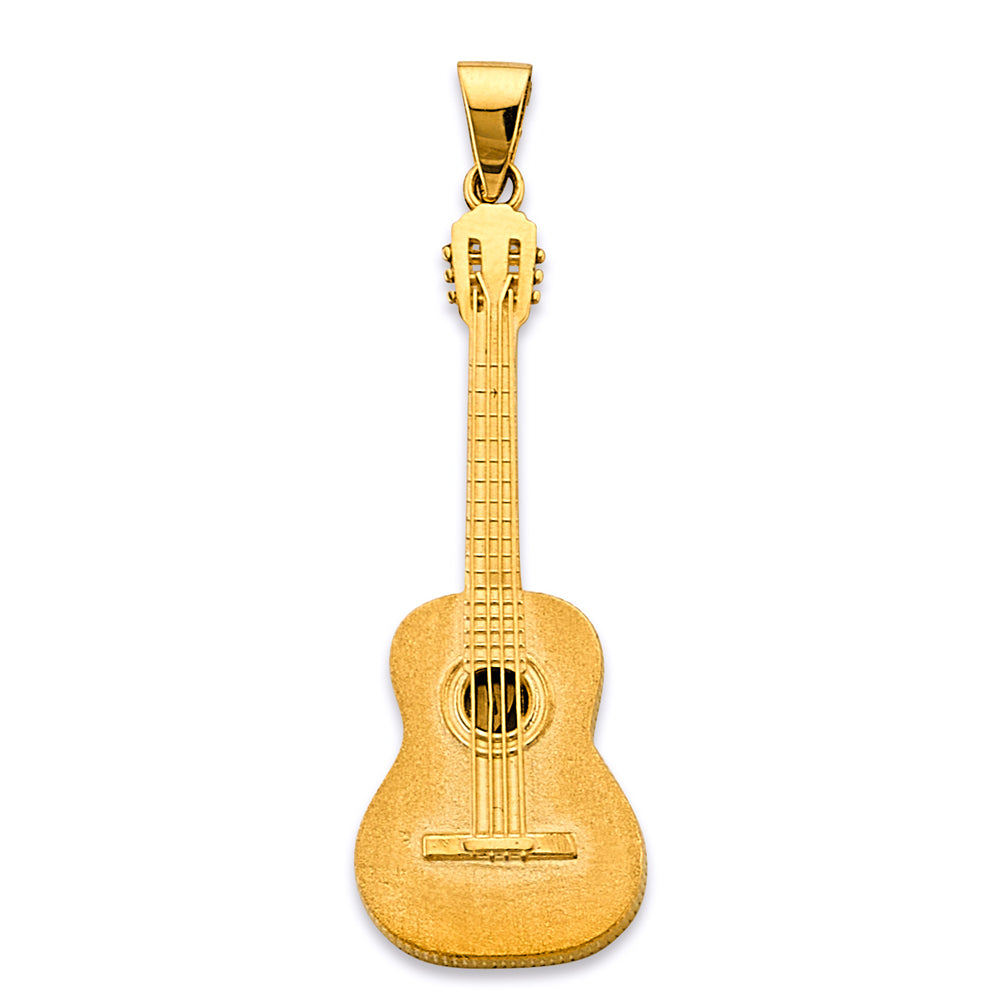 14K Yellow Gold Key, Music & Assorted Pendant - PT2859