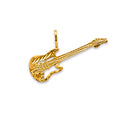 14K Yellow Gold Key, Music & Assorted Pendant - PT2862