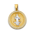 14K Yellow Gold Religious Pendant - PT2869
