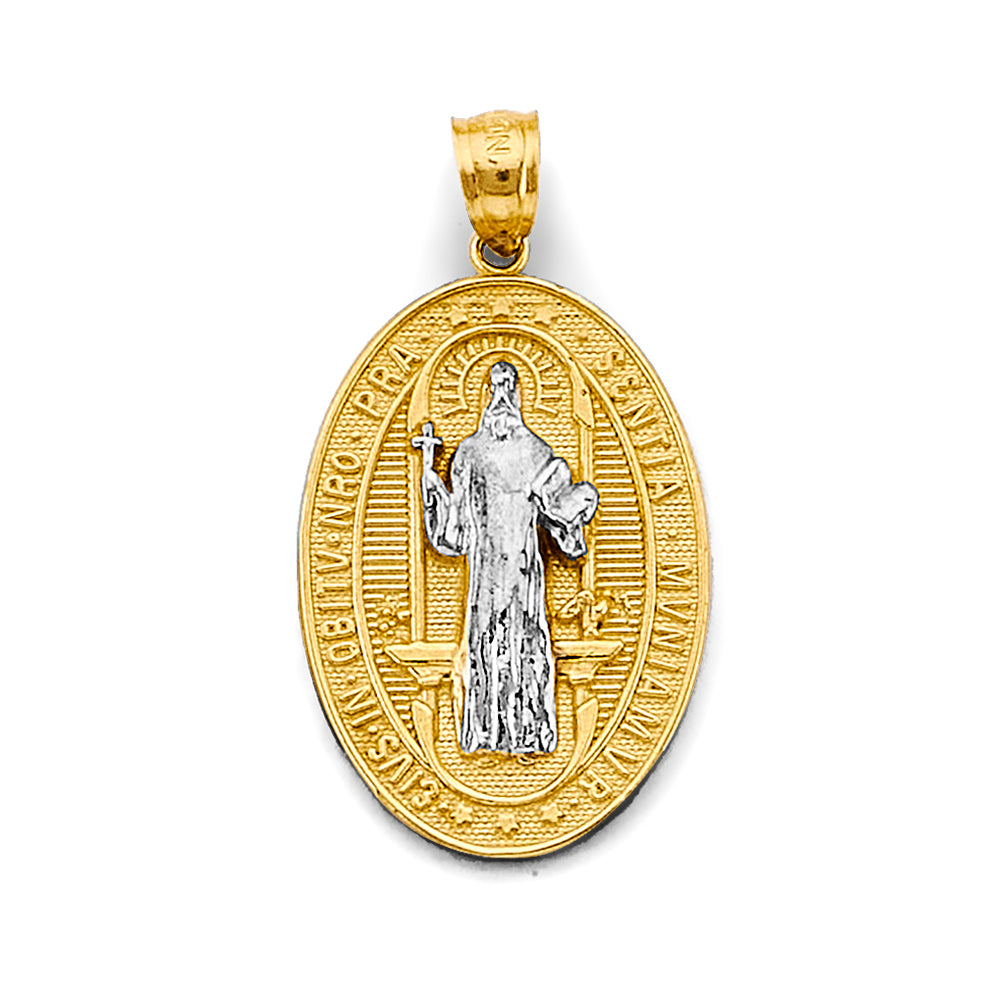 14K Yellow Gold Religious Pendant - PT2876