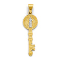14K Yellow Gold Religious Pendant - PT2877