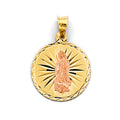 14K Yellow Gold Religious Pendant - PT2897