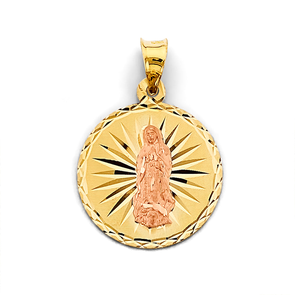 14K Yellow Gold Religious Pendant - PT2897