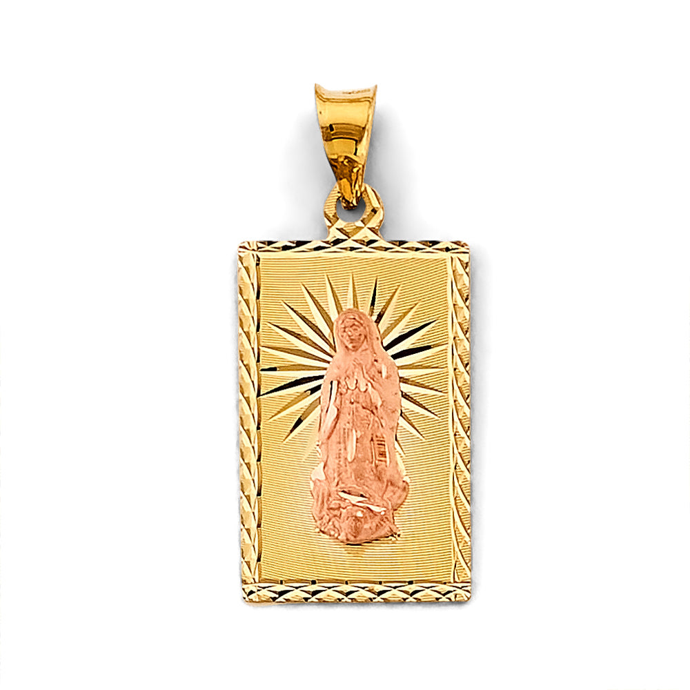 14K Yellow Gold Religious Pendant - PT2900