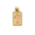 14K Yellow Gold Religious Pendant - PT2901