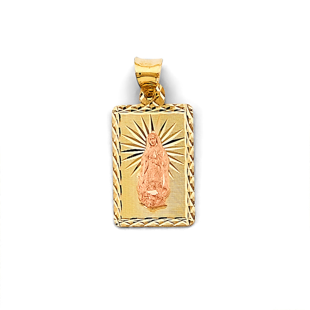14K Yellow Gold Religious Pendant - PT2901