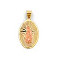 14K Yellow Gold Religious Pendant - PT2904