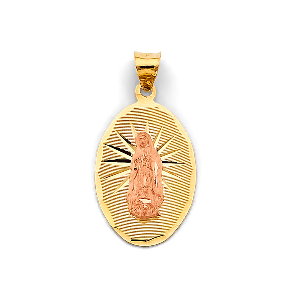 14K Yellow Gold Religious Pendant - PT2904