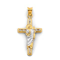 14K Yellow Gold Religious Pendant - PT2909