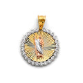 14K Yellow Gold Religious Pendant - PT2911