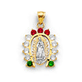 14K Yellow Gold Religious Pendant - PT2950
