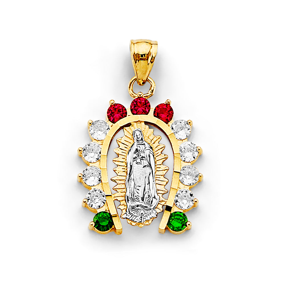 14K Yellow Gold Religious Pendant - PT2950