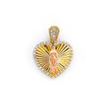 14K Yellow Gold Religious Pendant - PT2951
