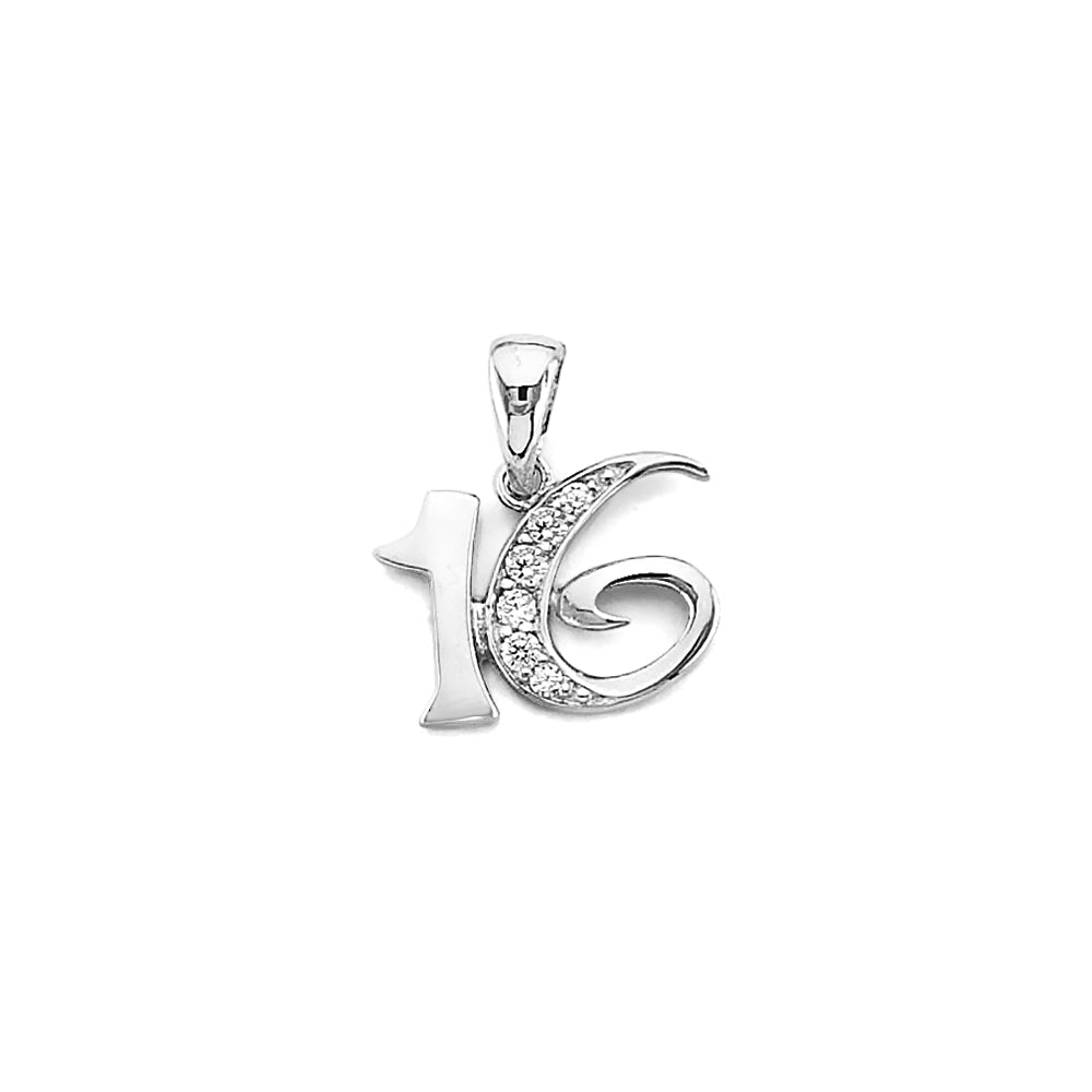 14K Yellow Gold Flower & 15 Años Pendant - PT2977