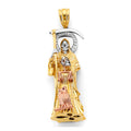 14K Yellow Gold Religious Pendant - PT3007