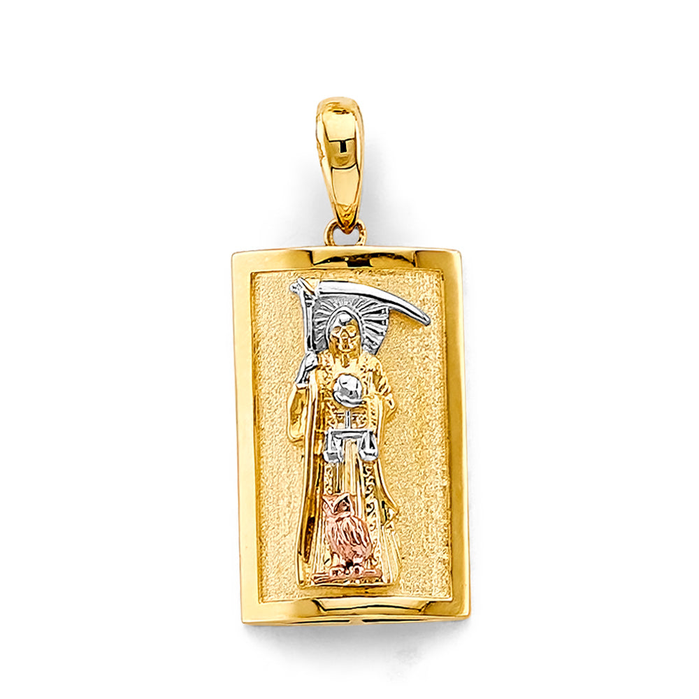 14K Yellow Gold Religious Pendant - PT3011