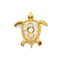 14K Yellow Gold Animal, Sea Life & Butterfly Pendant - PT3020