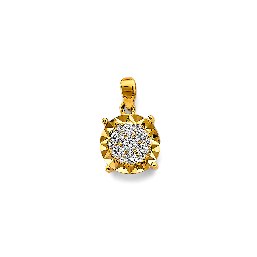 14K Yellow Gold Half Set - PT3025
