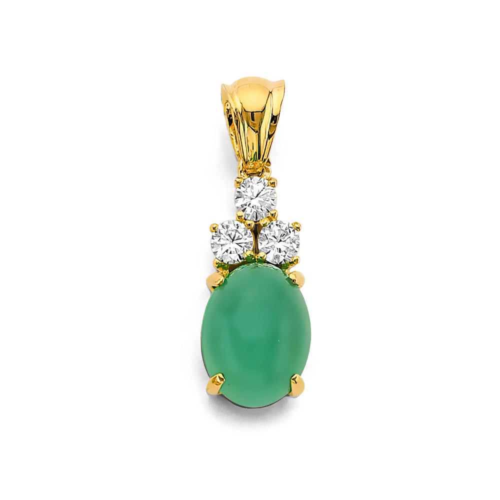 14K Yellow Gold Half Set - PT3026