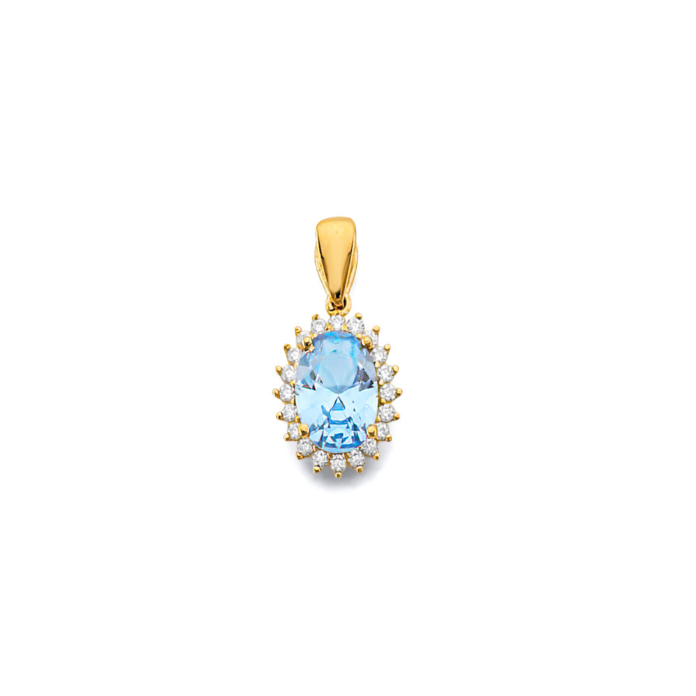 14K Yellow Gold Monthly & Zodiac Jewelry - PT3037 - Image 3