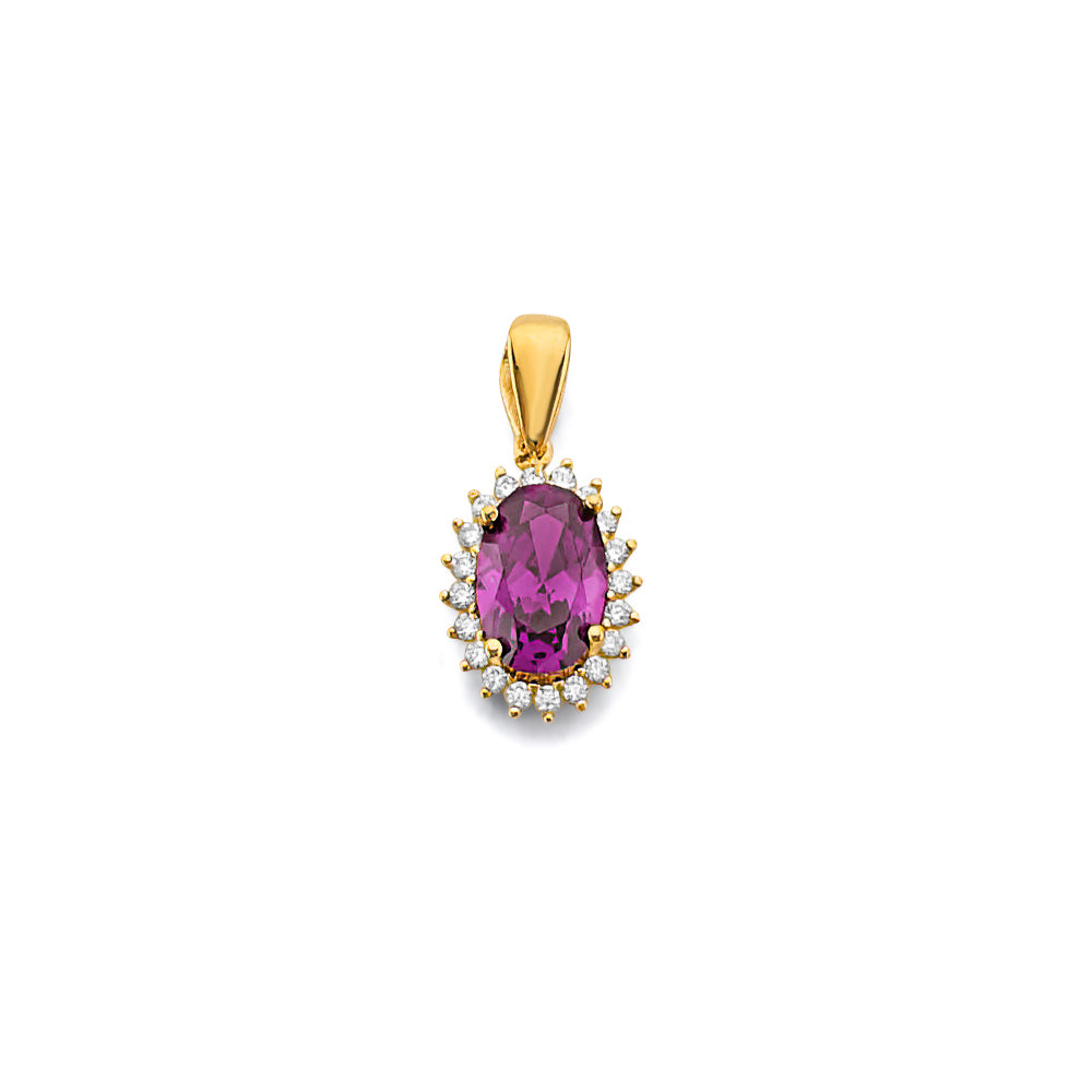 14K Yellow Gold Monthly & Zodiac Jewelry - PT3037 - Image 6