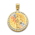 14K Yellow Gold Religious Pendant - PT3049