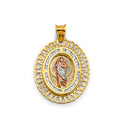 14K Yellow Gold Religious Pendant - PT3052