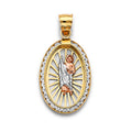 14K Yellow Gold Religious Pendant - PT3055