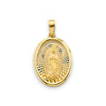 14K Yellow Gold Religious Pendant - PT3064